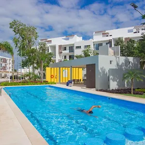 Bright & Relaxing Full Apartamento Cancún